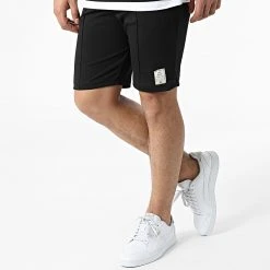 Offres 👍 Ensemble Tee Shirt Et Short Jogging 1253 Noir de Classic Series 🔥 -Classic Series Soldes classic series 309348 ERS 1253 SIYAH 20220318T162203 05