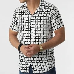 Grosses soldes ⌛ Chemise Manches Courtes ERS-1400 Blanc de Classic Series 🥰 -Classic Series Soldes classic series 309354 ERS 1400 35 20220318T161520 03