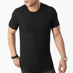 Remise 👍 Tee 💯 Shirt Oversize 1100 Noir de Classic Series ❤️ -Classic Series Soldes classic series 309356 ERS 1100 1 SIYAH 20220318T161053 03