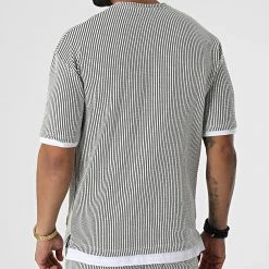 Promo ⌛ Ensemble Tee ✨ Shirt Et Short Jogging 1240 Blanc de Classic Series 🌟 -Classic Series Soldes classic series 309377 ERS 1240 SIYAH 20220324T161415 04