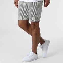 Promo ⌛ Ensemble Tee ✨ Shirt Et Short Jogging 1240 Blanc de Classic Series 🌟 -Classic Series Soldes classic series 309377 ERS 1240 SIYAH 20220324T161416 05