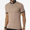 Grosses soldes 🧨 Polo Manches Courtes 1058 Marron de Classic Series ✔️