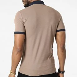 Grosses soldes 🧨 Polo Manches Courtes 1058 Marron de Classic Series ✔️ -Classic Series Soldes classic series 309381 ERS 1058 1 TABAC 20220322T143808 04