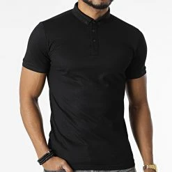 Remise 💯 Polo Manches Courtes 1058 Noir de Classic Series ✨ -Classic Series Soldes classic series 309382 ERS 1058 1 SIYAH 20220322T144321 03