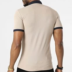 Bon marché 😉 Polo Manches Courtes 1058 Beige de Classic Series 🥰 -Classic Series Soldes classic series 309384 ERS 1058 1 BEJ 20220322T143707 04