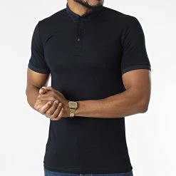 Grosses soldes 🤩 Polo Manches Courtes 1058 Bleu Marine de Classic Series 👍 -Classic Series Soldes classic series 309389 ERS 1058 1 KOYU LACIVERT 20220322T145423 03