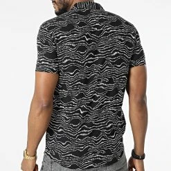 Offres 🎉 Chemise Manches Courtes 1400 Noir de Classic Series 🛒 -Classic Series Soldes classic series 309428 ERS 1400 33 20220322T144418 04