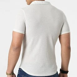 Meilleure affaire ✨ Chemise Manches Courtes 1673 Beige de Classic Series ⭐ -Classic Series Soldes classic series 309437 ERS 1673 BEJ 20220408T110503 04