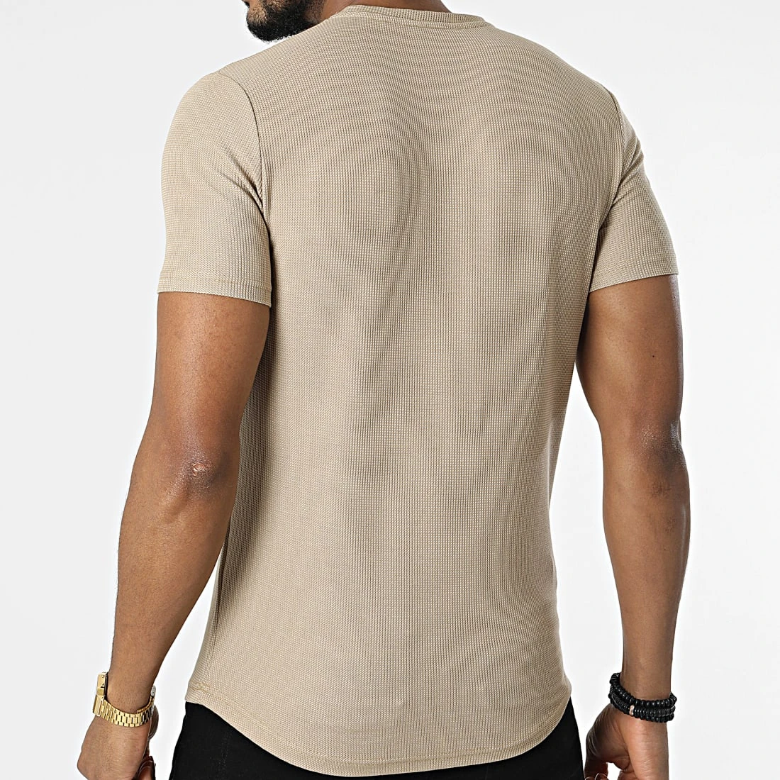 Offres ✨ Tee 😀 Shirt 1100 Beige de Classic Series 🎁 6 Offres ✨ Tee 😀 Shirt 1100 Beige de Classic Series 🎁 – Image 4