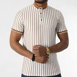 Meilleure vente 🧨 Polo Manches Courtes 1778 Blanc de Classic Series ❤️ -Classic Series Soldes classic series 309510 ERS 1778 KIREMIT ECRU 20220503T160234 03