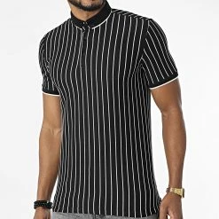 Bon marché 😍 Polo Manches Courtes 1778 Noir de Classic Series ✨