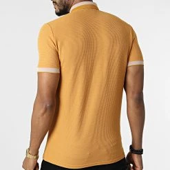 Acheter 👏 Polo Manches Courtes 1070 Camel de Classic Series 😉 -Classic Series Soldes classic series 309567 ERS 1070 HARDAL 20220322T143607 04