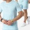 Vente flash 🔥 Ensemble Tee Shirt Et Short Jogging CH10 Bleu Clair de Classic Series 🌟 -Classic Series Soldes classic series 309584 CH010 BLEU 20220329T151155 01