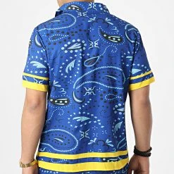 Nouveau 🔔 Ensemble Chemise Manches Courtes Et Short CH002 Bleu Marine de Classic Series ⌛ -Classic Series Soldes classic series 309589 CH002 DKBLUE 20220318T161856 04