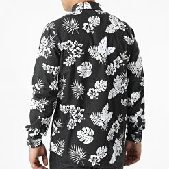 Acheter ✨ Chemise Manches Longues Floral H63130 Noir Blanc de Classic Series 💯 -Classic Series Soldes classic series 309607 H63130Z10992AEN 24000 20220322T142553 04