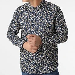 Nouveau ❤️ Chemise Manches Longues Floral H70025 Bleu Marine de Classic Series 🎁 8 Nouveau ❤️ Chemise Manches Longues Floral H70025 Bleu Marine de Classic Series 🎁 -Classic Series Soldes classic series 309671 H70025M11045A 19400 20220408T111016 03