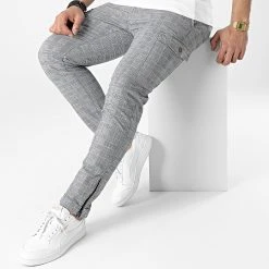 Top 10 ⌛ Pantalon A Carreaux H60032 Noir Blanc de Classic Series ❤️ -Classic Series Soldes classic series 309757 H60032Z62357A 24000 20220408T110127 03