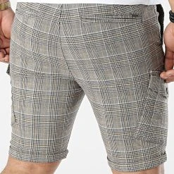 De gros 🎉 Short A Carreaux H60032 Marron de Classic Series 🧨 -Classic Series Soldes classic series 309776 H60032Z62357KA 21300 20220408T110231 04