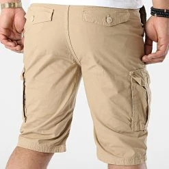 Vente flash 🛒 Short Cargo Aken Beige de Classic Series 😍 -Classic Series Soldes classic series 309811 H7221T61170AKEN 20000 20220322T141334 04