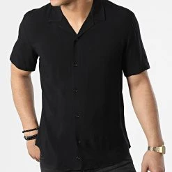 Promo 🧨 Chemise Manches Longues G-9030 Noir de Classic Series ✨ -Classic Series Soldes classic series 310575 G 9030 BLACK 20220328T161920 03
