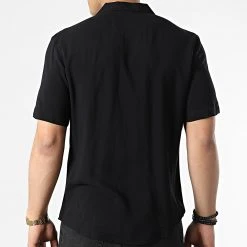 Promo 🧨 Chemise Manches Longues G-9030 Noir de Classic Series ✨ -Classic Series Soldes classic series 310575 G 9030 BLACK 20220328T161922 04