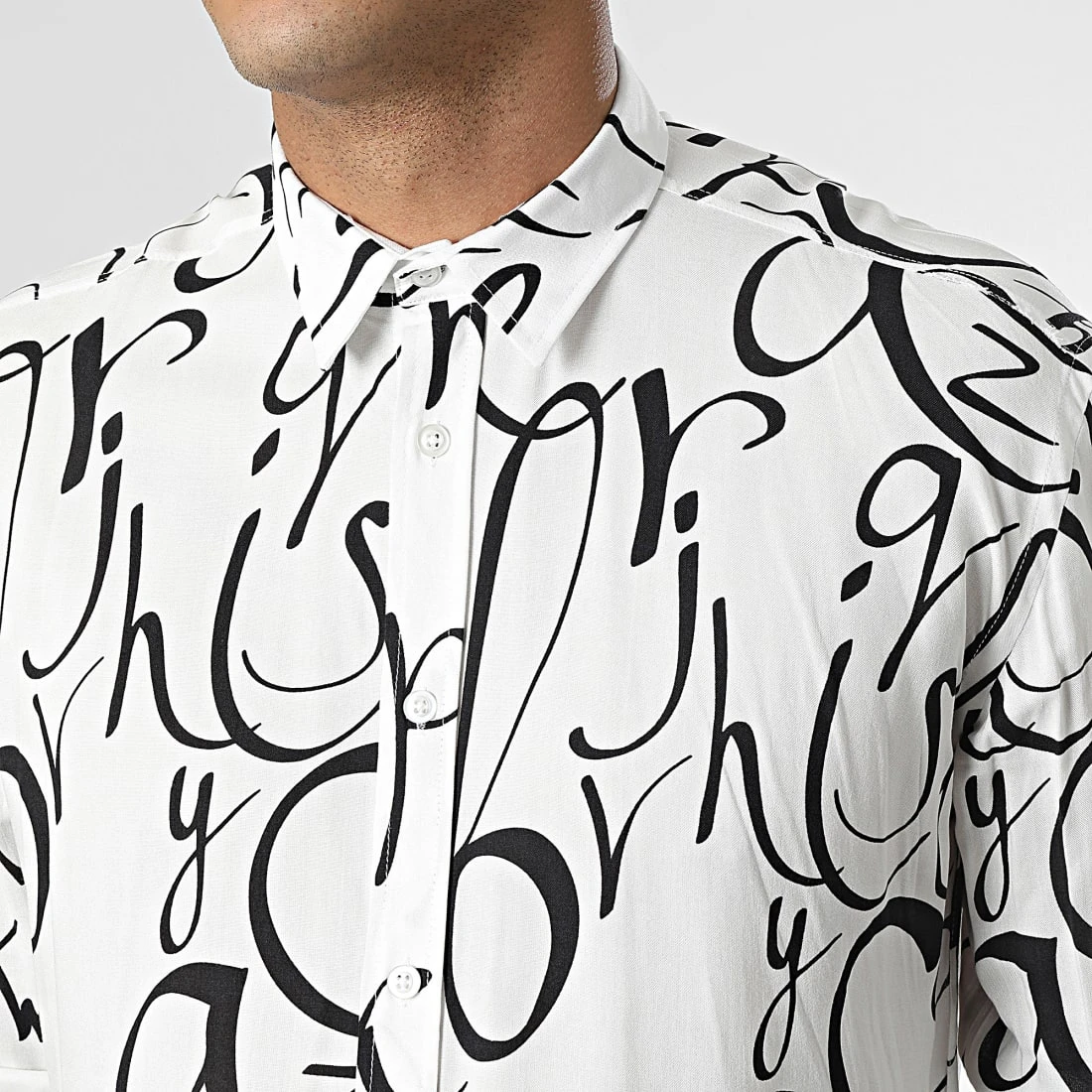 Meilleur prix 😍 Chemise Manches Longues G-9033 Blanc de Classic Series ❤️ 4 Meilleur prix 😍 Chemise Manches Longues G-9033 Blanc de Classic Series ❤️ – Image 2