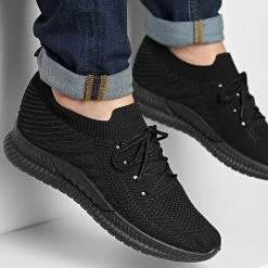 Bon marché ✔️ Baskets 6607 Black de Classic Series ✔️