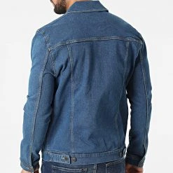 Meilleure affaire 🔥 Veste Jean DP3000 Bleu Denim de Classic Series 🛒 -Classic Series Soldes classic series 313780 DP3000 MID BLUE 20220421T150111 04