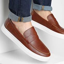 Acheter 🔔 Mocassins 478 Marron de Classic Series ⌛