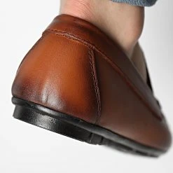 Acheter ✔️ Mocassins Cuir DR-26 Marron de Classic Series 🌟 -Classic Series Soldes classic series 314714 DR 26 CAMEL 20220413T155941 04