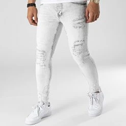 Les meilleures critiques de ⭐ Jean Skinny DHZ-3816 Gris Clair de Classic Series 🛒