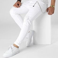 Vente flash 💯 Jean Skinny DHZ-3814 Blanc de Classic Series ✨ 8 Vente flash 💯 Jean Skinny DHZ-3814 Blanc de Classic Series ✨ -Classic Series Soldes classic series 315078 DHZ 3814 BEYAZ 20220422T144144 03