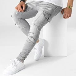 Le moins cher 🌟 Jean Skinny DH-3755 Gris de Classic Series 🤩 8 Le moins cher 🌟 Jean Skinny DH-3755 Gris de Classic Series 🤩 -Classic Series Soldes classic series 315081 DH 3755 2 O FUME 20220422T141533 03