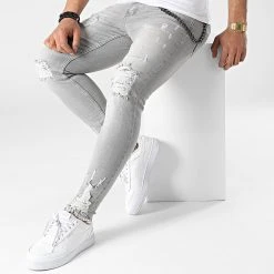Meilleur prix 😉 Jean Skinny DHZ-3815-1 Gris de Classic Series 😉 8 Meilleur prix 😉 Jean Skinny DHZ-3815-1 Gris de Classic Series 😉 -Classic Series Soldes classic series 315156 DHZ 3815 1 A FUME 20220415T160809 03