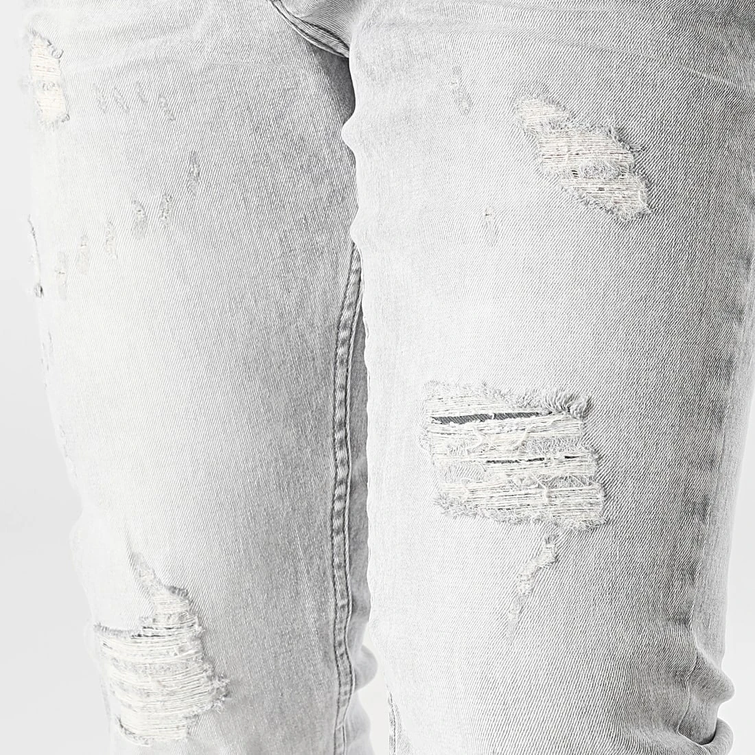 Meilleure vente 😀 Jean Skinny DHZ-3665-4 Gris de Classic Series ⌛ 4 Meilleure vente 😀 Jean Skinny DHZ-3665-4 Gris de Classic Series ⌛ – Image 2