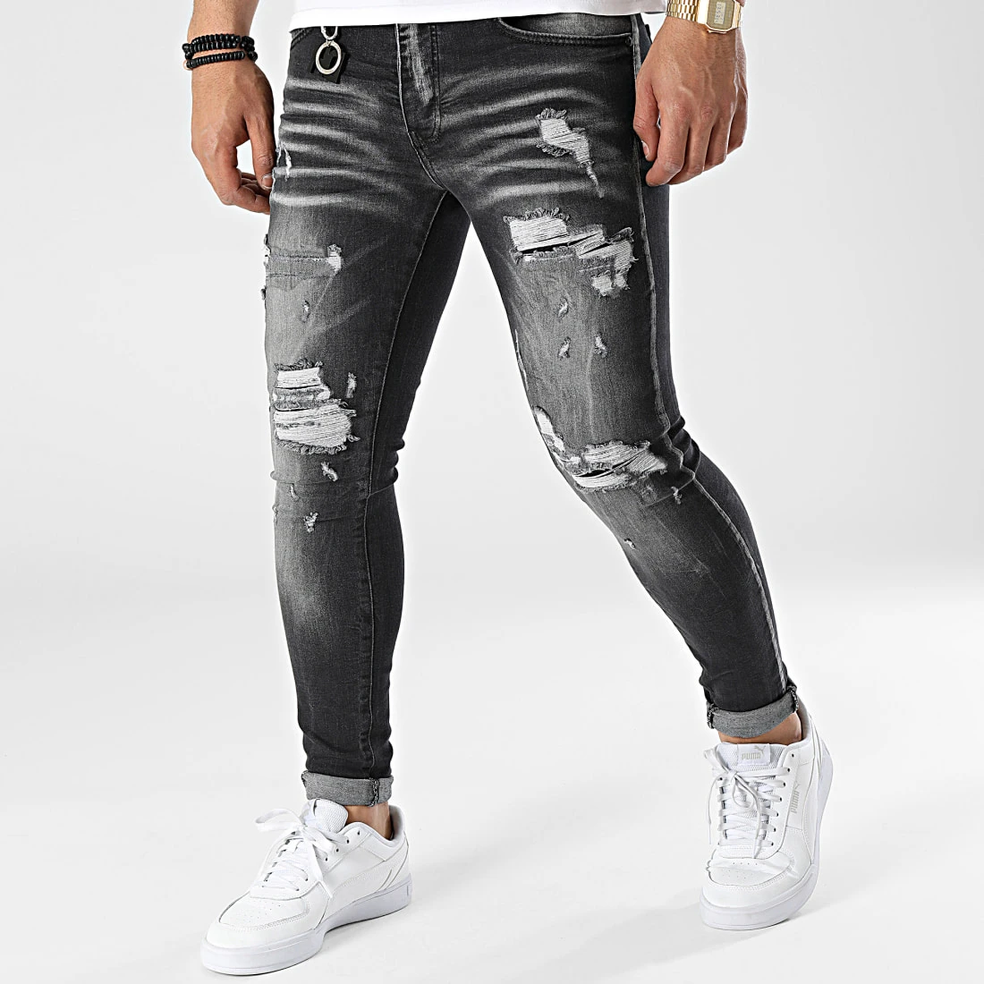 Grosses soldes 🎉 Jean Skinny DHZ-3762-1 Gris Anthracite de Classic Series 🥰 3 Grosses soldes 🎉 Jean Skinny DHZ-3762-1 Gris Anthracite de Classic Series 🥰