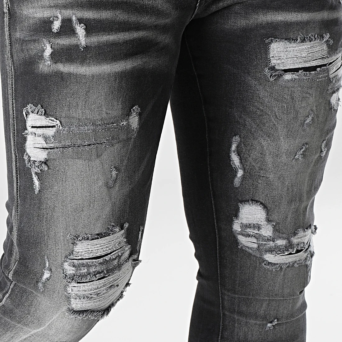 Grosses soldes 🎉 Jean Skinny DHZ-3762-1 Gris Anthracite de Classic Series 🥰 4 Grosses soldes 🎉 Jean Skinny DHZ-3762-1 Gris Anthracite de Classic Series 🥰 – Image 2