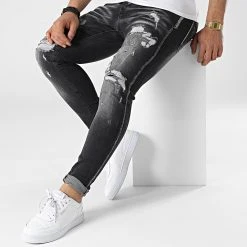 Grosses soldes 🎉 Jean Skinny DHZ-3762-1 Gris Anthracite de Classic Series 🥰 8 Grosses soldes 🎉 Jean Skinny DHZ-3762-1 Gris Anthracite de Classic Series 🥰 -Classic Series Soldes classic series 315161 DHZ 3762 1 SIYAH 20220415T161058 03