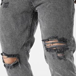 Nouveau ⌛ Jean Slim DH-2000-1 Gris Anthracite de Classic Series 🤩 -Classic Series Soldes classic series 315163 DH 2000 1 FUME 20220415T151725 02