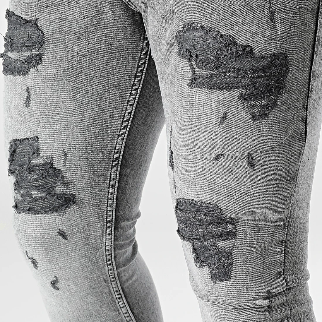 Le moins cher ✔️ Jean Skinny DHZ-3750-1 Gris de Classic Series 😉 4 Le moins cher ✔️ Jean Skinny DHZ-3750-1 Gris de Classic Series 😉 – Image 2