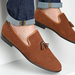 Meilleure vente 🛒 Mocassins Hay-111 Camel de Classic Series 🎉