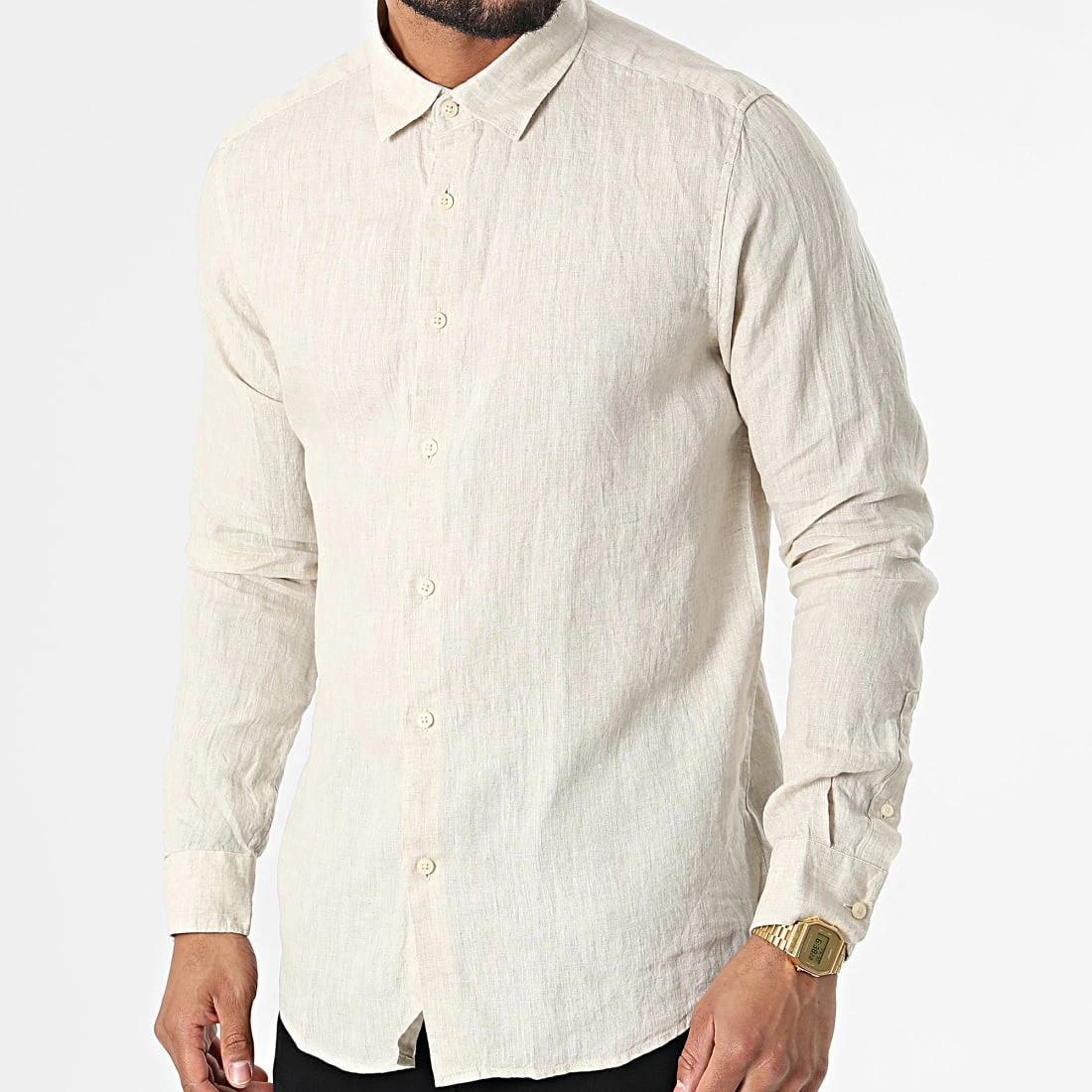 Top 10 ⌛ Chemise A Manches Longues 7631 Beige de Classic Series 😀 3 Top 10 ⌛ Chemise A Manches Longues 7631 Beige de Classic Series 😀