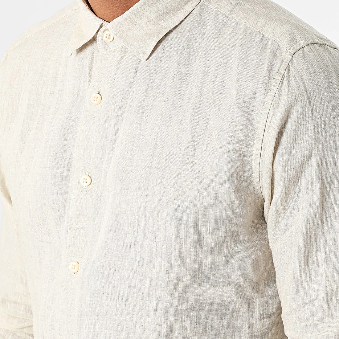 Top 10 ⌛ Chemise A Manches Longues 7631 Beige de Classic Series 😀 4 Top 10 ⌛ Chemise A Manches Longues 7631 Beige de Classic Series 😀 – Image 2