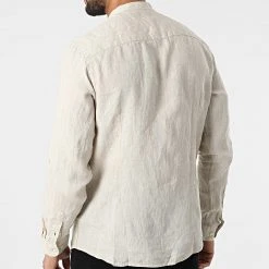 Meilleure affaire ✔️ Chemise A Manches Longues 7632 Beige de Classic Series 🥰 -Classic Series Soldes classic series 315877 7632 BEIGE 20220421T151719 04