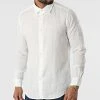 Budget ✔️ Chemise A Manches Longues 7631 Blanc de Classic Series 😉 -Classic Series Soldes classic series 315898 7631 WHITE 20220421T150900 01