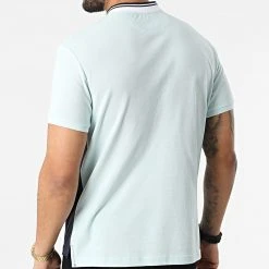 Meilleure affaire 🥰 Polo A Manches Courtes P2214 Bleu Clair Bleu Marine de Classic Series ✔️ -Classic Series Soldes classic series 315906 P2214 AZUL 20220421T151556 04