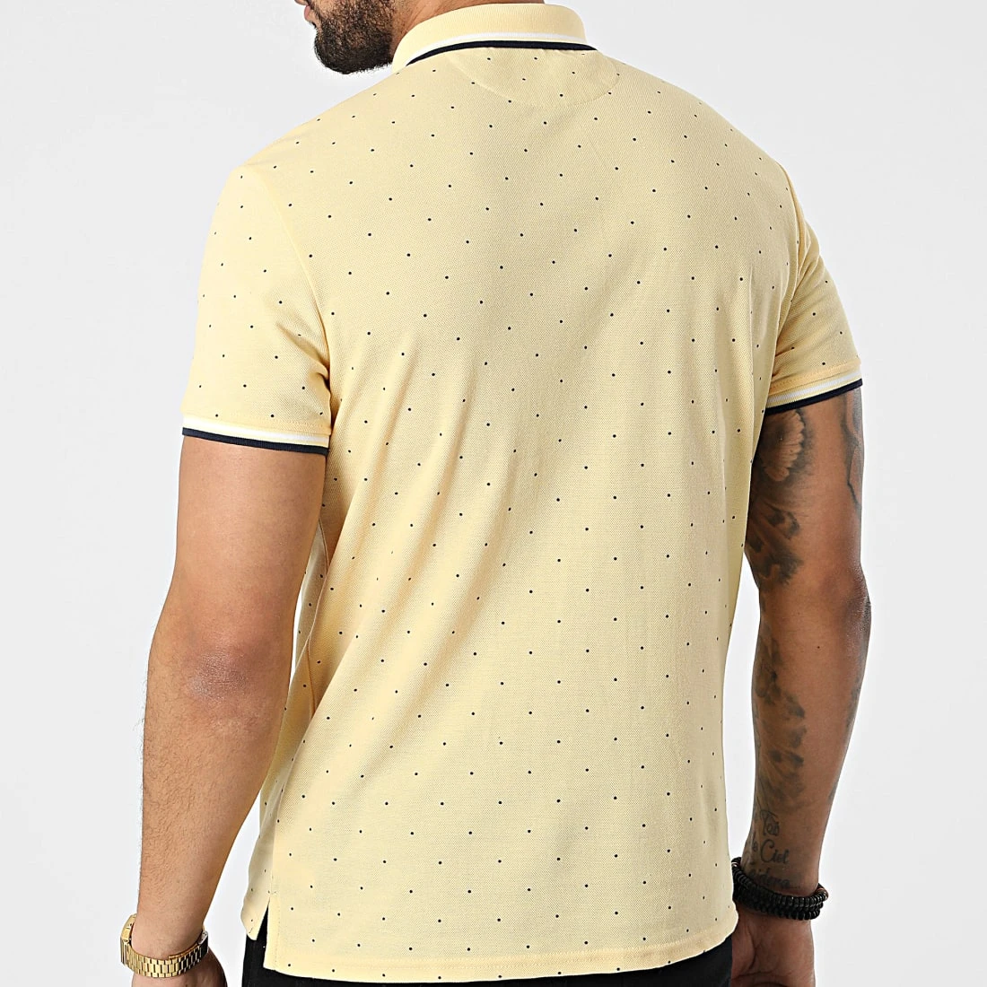 Meilleur prix 🥰 Polo A Manches Courtes P2210 Jaune de Classic Series 🔥 6 Meilleur prix 🥰 Polo A Manches Courtes P2210 Jaune de Classic Series 🔥 – Image 4