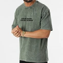 Sortie 🔥 Tee Shirt G22-646 Vert Kaki de Classic Series ✔️ -Classic Series Soldes classic series 316232 G22 646 HAKI 20220427T160222 03