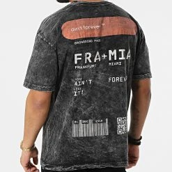 Vente flash 🛒 Tee Shirt G22-644 Noir de Classic Series 😀