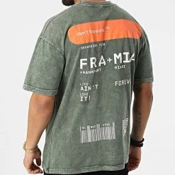 Bon marché 😍 Tee Shirt G22-644 Vert Kaki de Classic Series 🥰